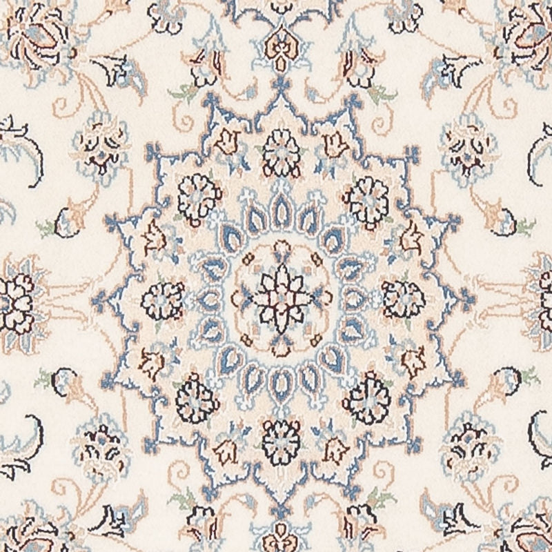 Loper Perzisch tapijt - Nain - Premium - 296 x 90 cm - crème