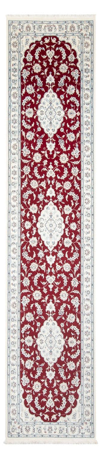 Loper Perzisch tapijt - Nain - Premium - 352 x 85 cm - rood