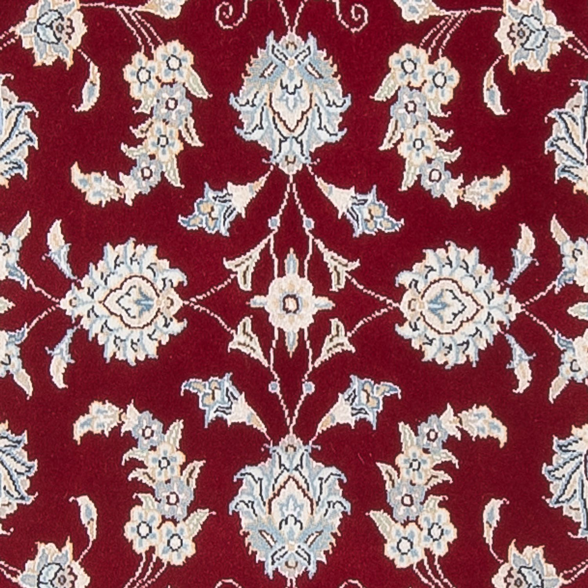 Loper Perzisch tapijt - Nain - Premium - 304 x 90 cm - rood