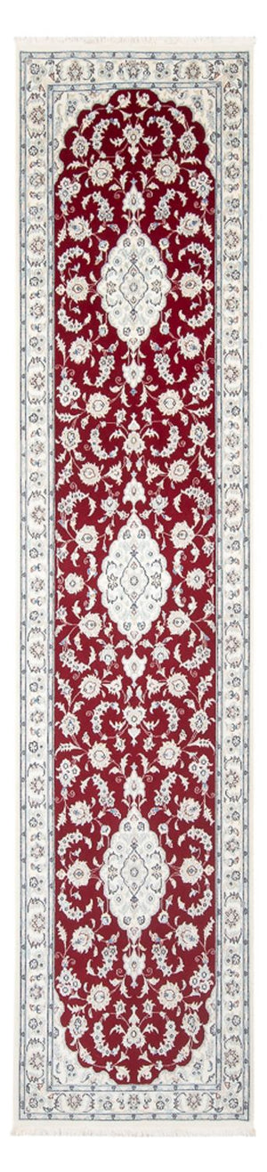 Loper Perzisch tapijt - Nain - Premium - 347 x 87 cm - rood