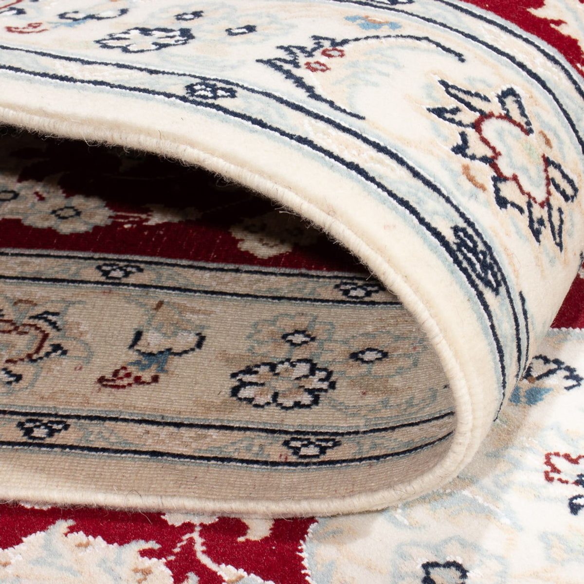 Loper Perzisch tapijt - Nain - Premium - 347 x 87 cm - rood