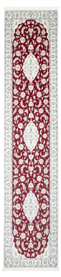 Loper Perzisch tapijt - Nain - Premium - 350 x 85 cm - rood