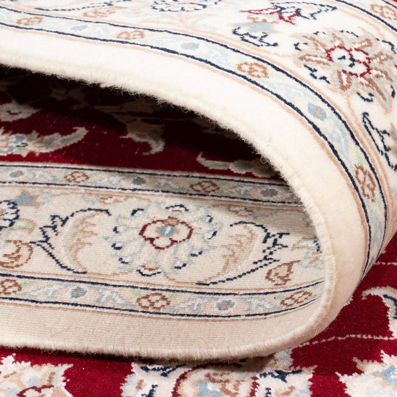 Loper Perzisch tapijt - Nain - Premium - 393 x 90 cm - rood