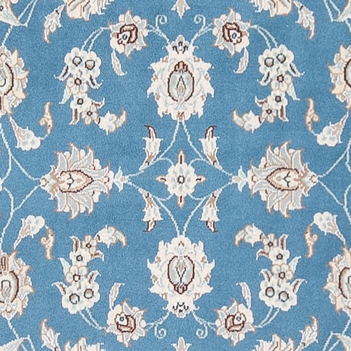 Loper Perzisch tapijt - Nain - Premium - 307 x 80 cm - blauw