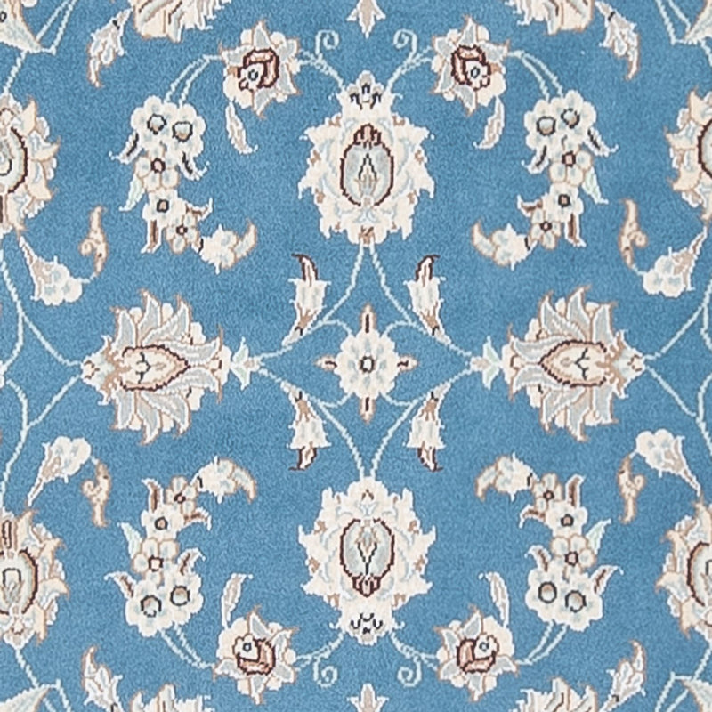 Loper Perzisch tapijt - Nain - Premium - 307 x 80 cm - blauw