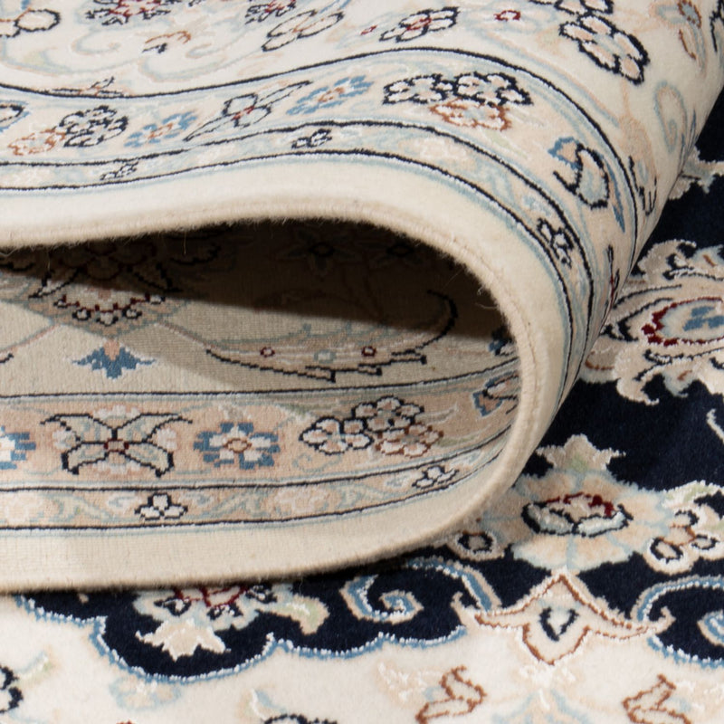 Perzisch tapijt - Nain - 263 x 225 cm - donkerblauw