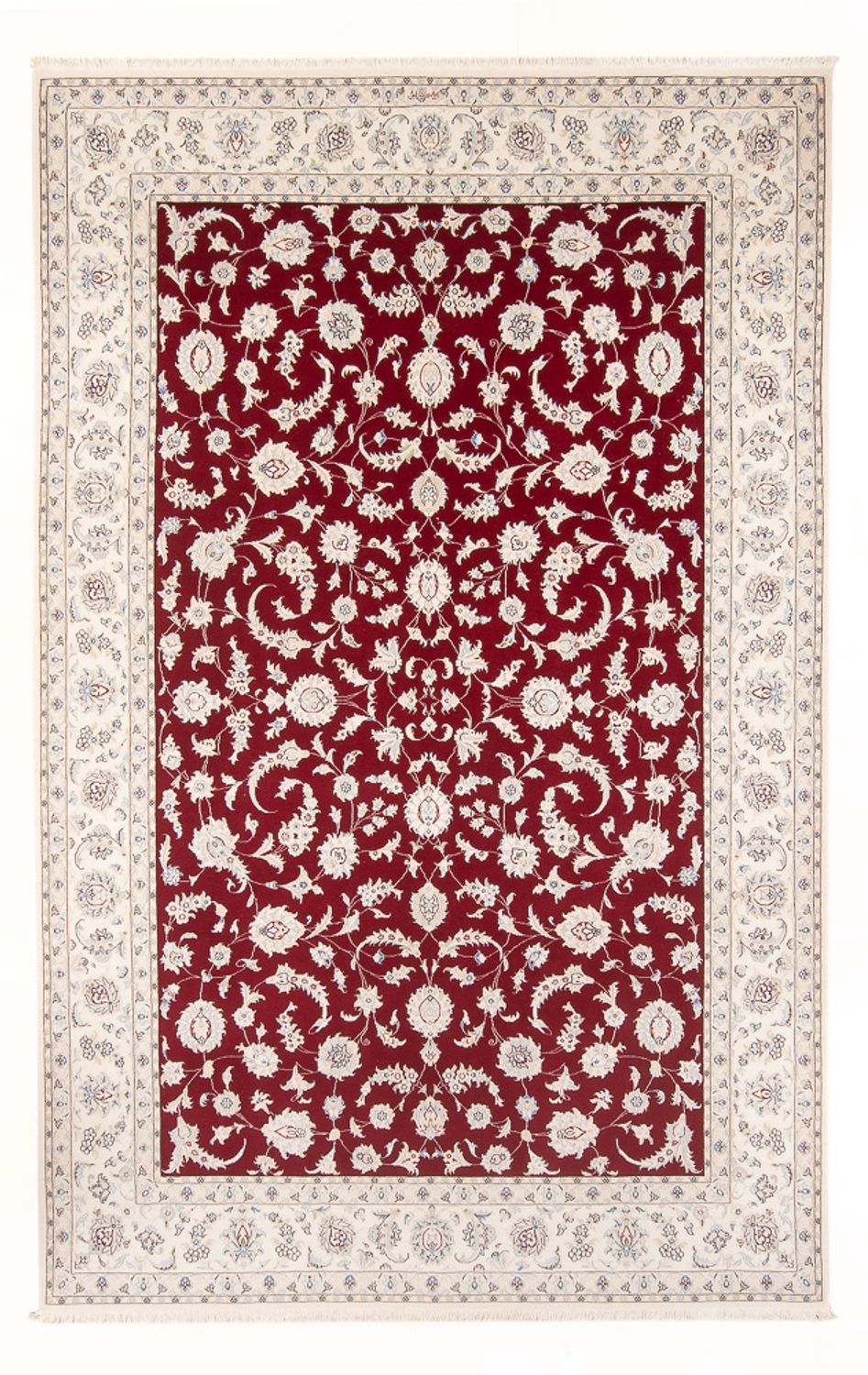 Perzisch tapijt - Nain - Premium - 297 x 200 cm - rood