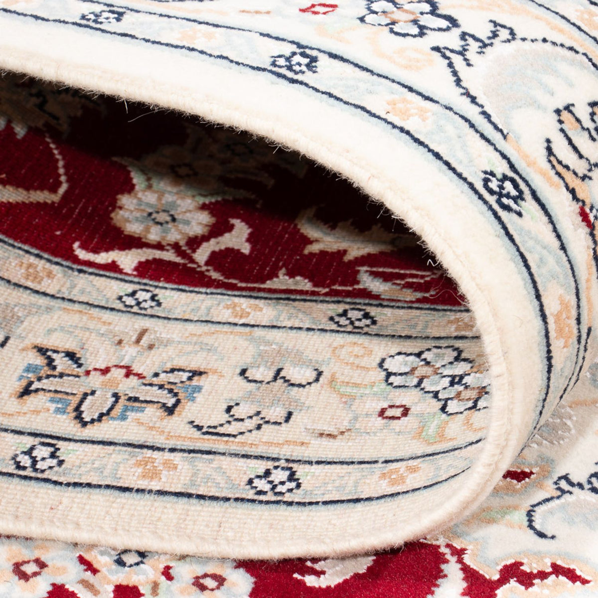 Loper Perzisch tapijt - Nain - Premium - 311 x 82 cm - rood