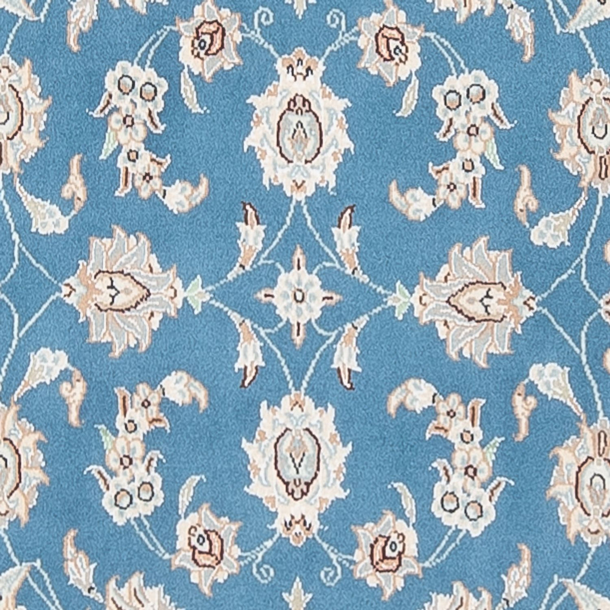 Loper Perzisch tapijt - Nain - Premium - 312 x 80 cm - blauw