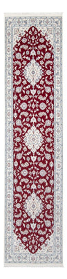 Loper Perzisch tapijt - Nain - Premium - 292 x 80 cm - rood