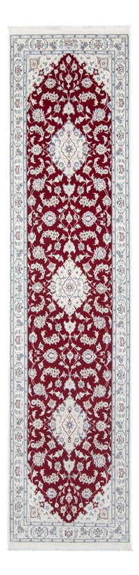 Loper Perzisch tapijt - Nain - Premium - 292 x 80 cm - rood