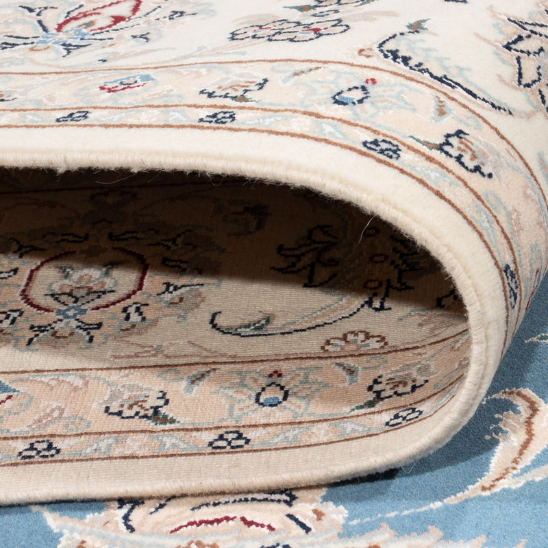 Perzisch tapijt - Nain - Premium - 297 x 196 cm - lichtblauw