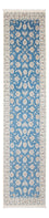 Loper Perzisch tapijt - Nain - Premium - 308 x 81 cm - blauw