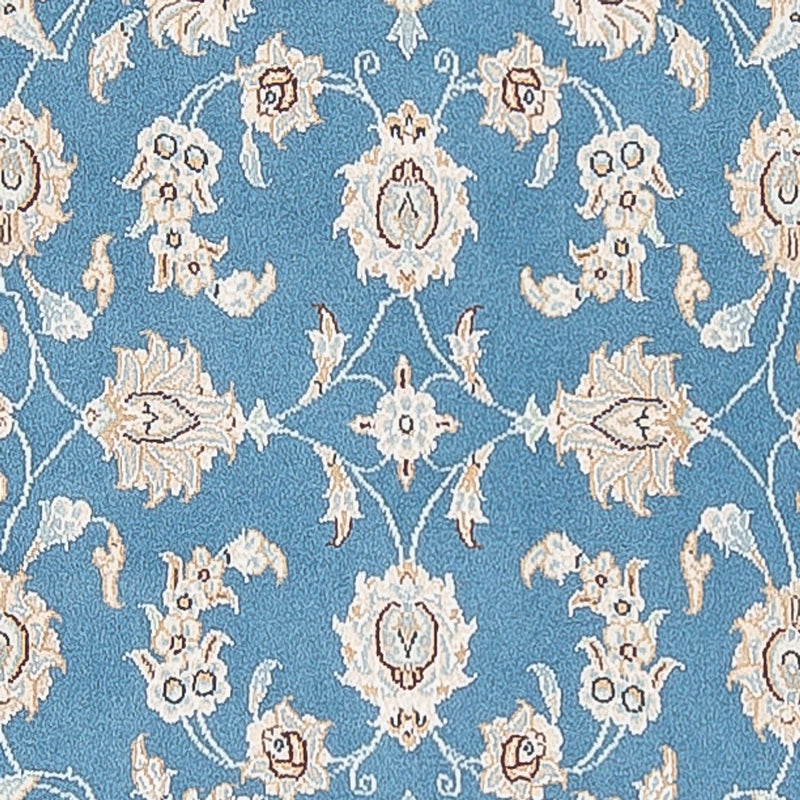 Loper Perzisch tapijt - Nain - Premium - 308 x 81 cm - blauw