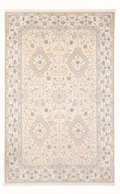 Nain - 6La Tapijt 198x297cm - Perzisch tapijt - crème