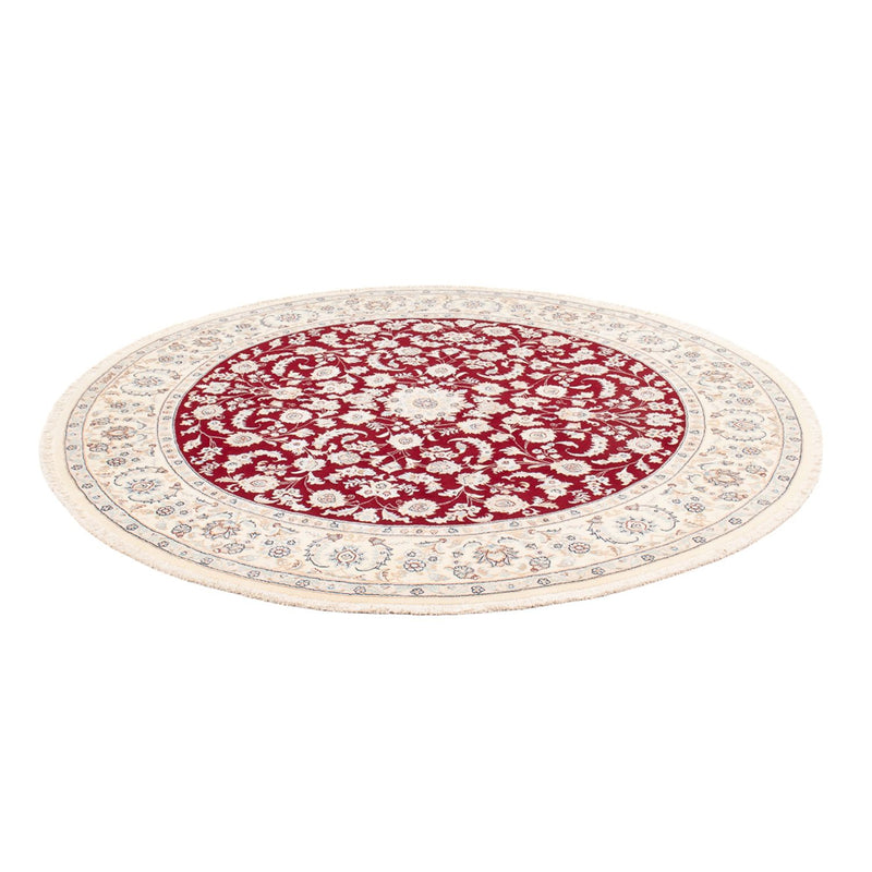 Perzisch tapijt - Nain rond  - 200 x 200 cm - rood