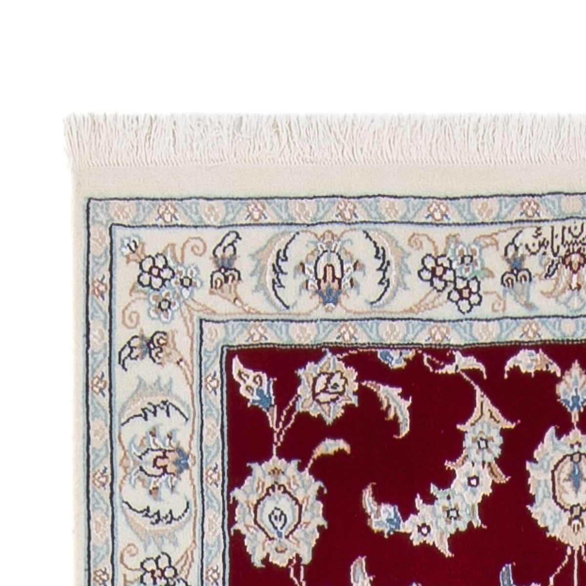 Loper Perzisch tapijt - Nain - Premium - 297 x 82 cm - rood