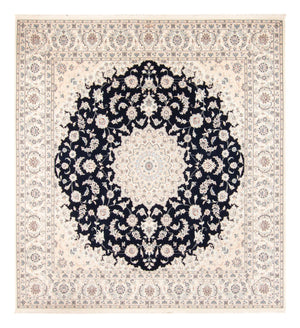 Perzisch tapijt - Nain - 266 x 248 cm - donkerblauw