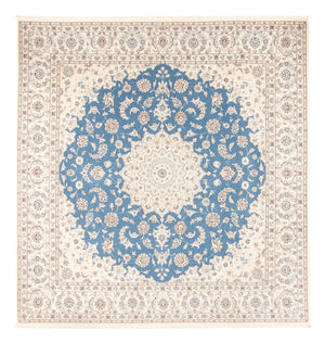 Perzisch tapijt - Nain vierkant  - 252 x 248 cm - lichtblauw
