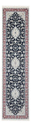 Loper Perzisch tapijt - Nain - Premium - 292 x 80 cm - donkerblauw