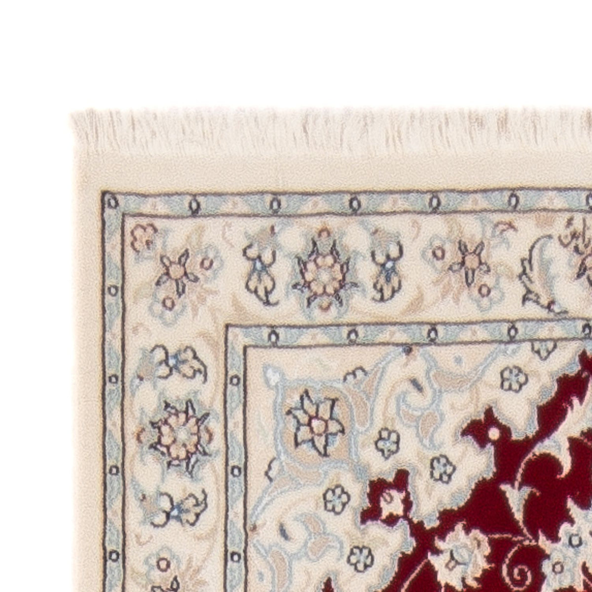 Loper Perzisch tapijt - Nain - Premium - 250 x 78 cm - rood