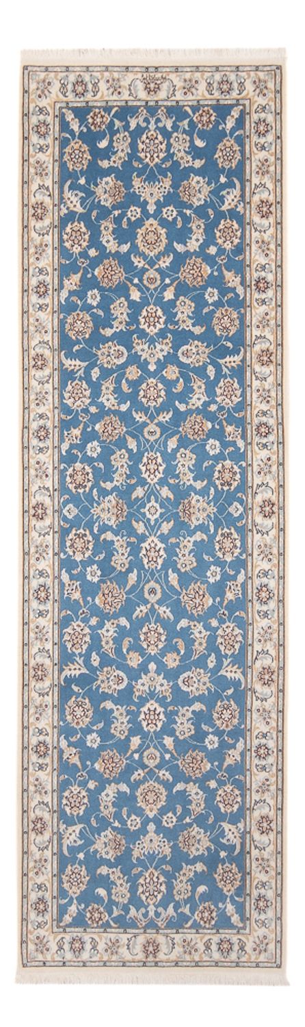 Loper Perzisch tapijt - Nain - Premium - 248 x 81 cm - blauw