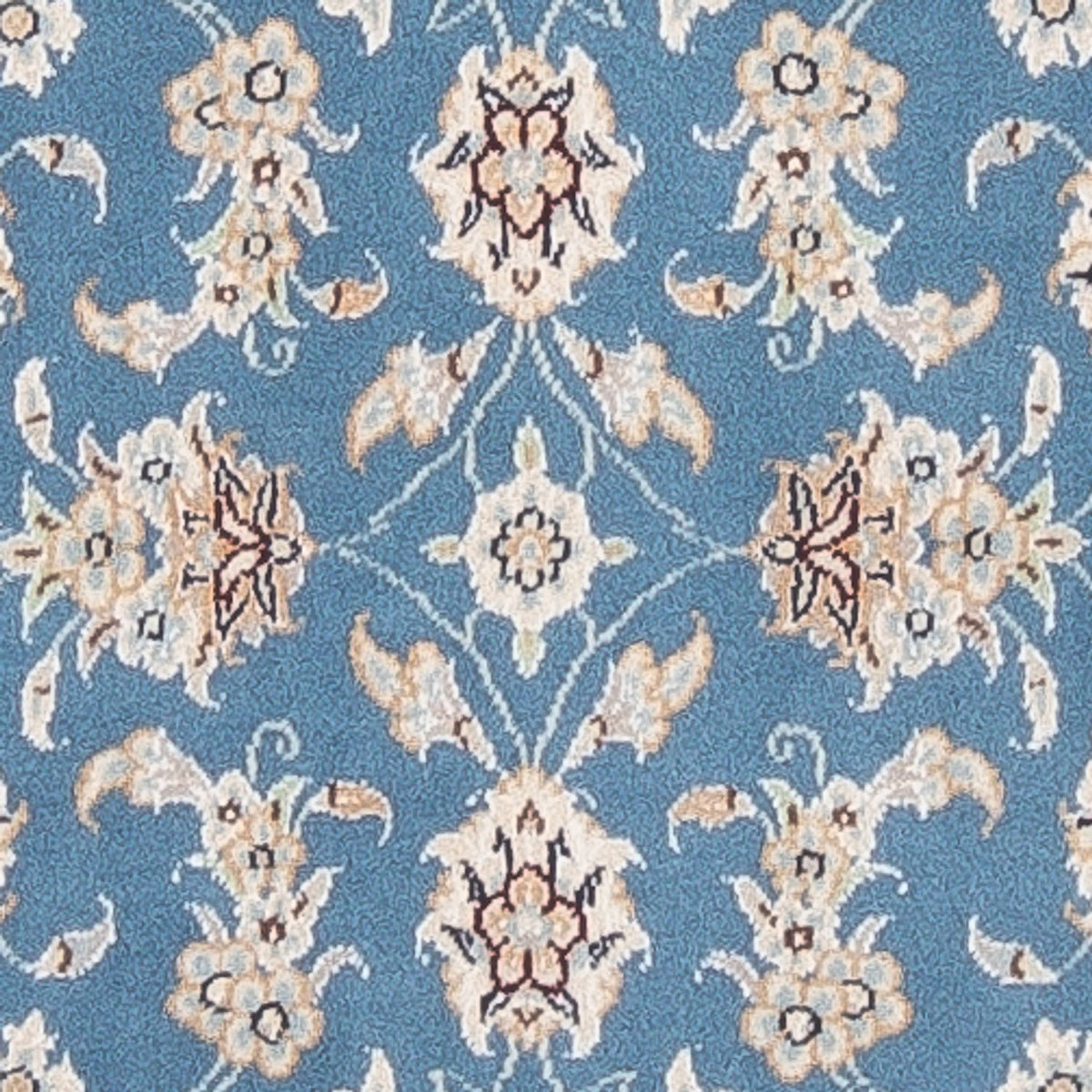 Loper Perzisch tapijt - Nain - Premium - 248 x 81 cm - blauw