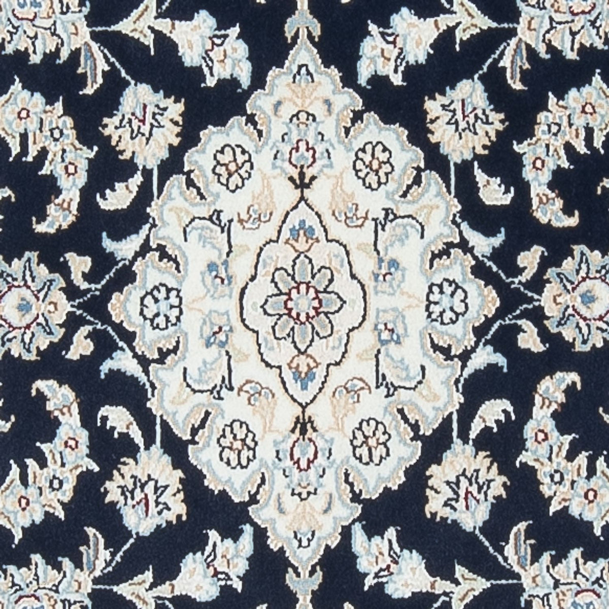 Loper Perzisch tapijt - Nain - Premium - 292 x 80 cm - donkerblauw