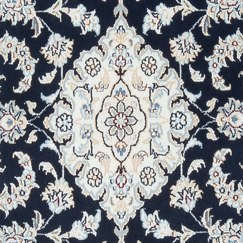 Loper Perzisch tapijt - Nain - Premium - 292 x 80 cm - donkerblauw