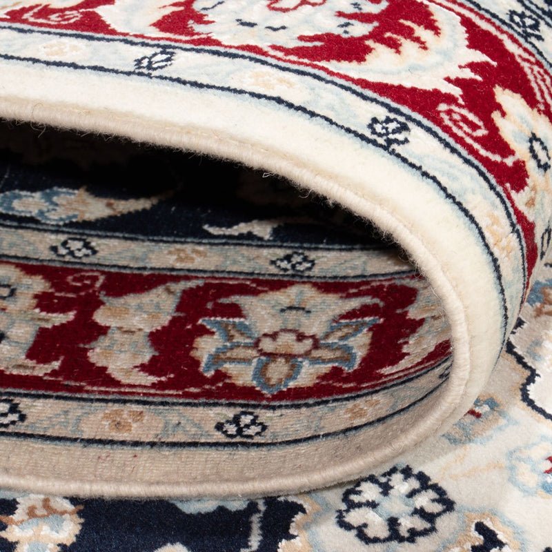 Loper Perzisch tapijt - Nain - Premium - 292 x 80 cm - donkerblauw