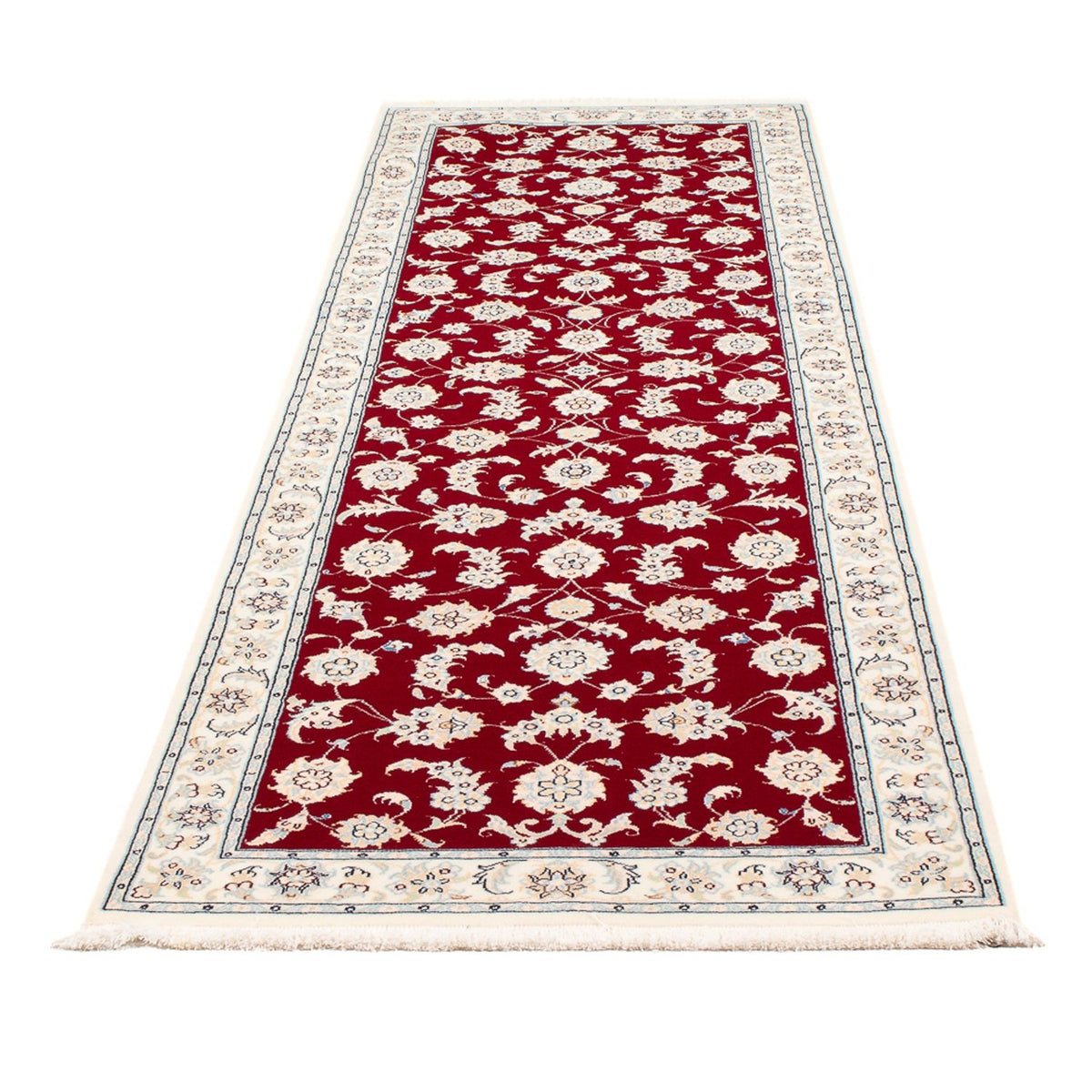Loper Perzisch tapijt - Nain - Premium - 249 x 81 cm - rood
