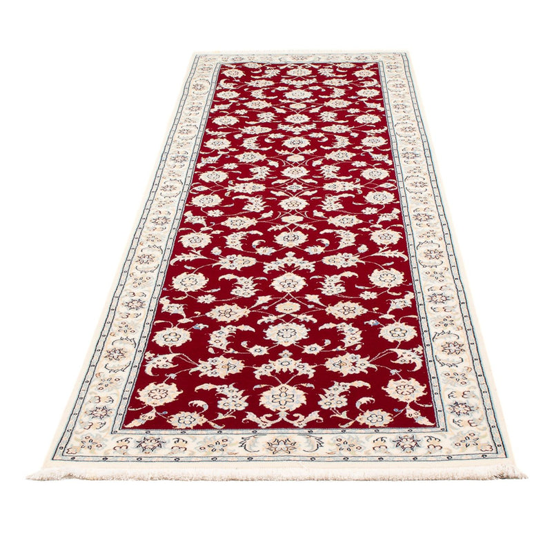 Loper Perzisch tapijt - Nain - Premium - 249 x 81 cm - rood