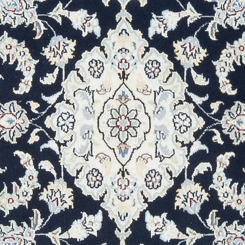 Loper Perzisch tapijt - Nain - Premium - 295 x 81 cm - donkerblauw