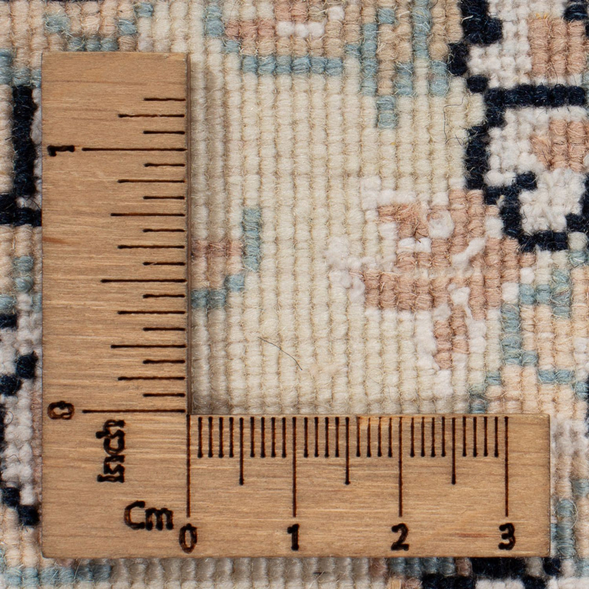 Perzisch tapijt - Nain - 260 x 245 cm - donkerblauw