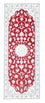 Loper Perzisch tapijt - Nain - Koninklijk - 196 x 79 cm - rood