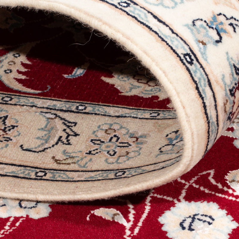 Loper Perzisch tapijt - Nain - Koninklijk - 196 x 79 cm - rood