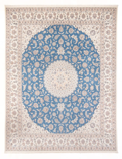 Nain - 6La Tapijt 247x303cm - Perzisch tapijt - lichtblauw