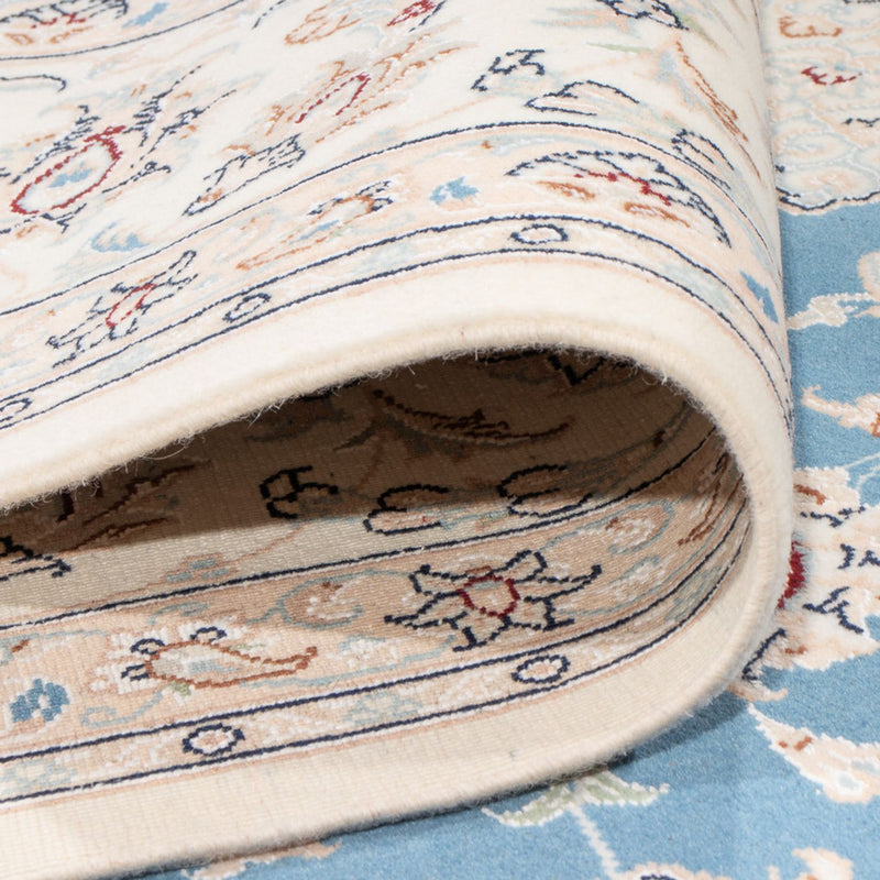 Perzisch tapijt - Nain - Premium - 303 x 247 cm - lichtblauw