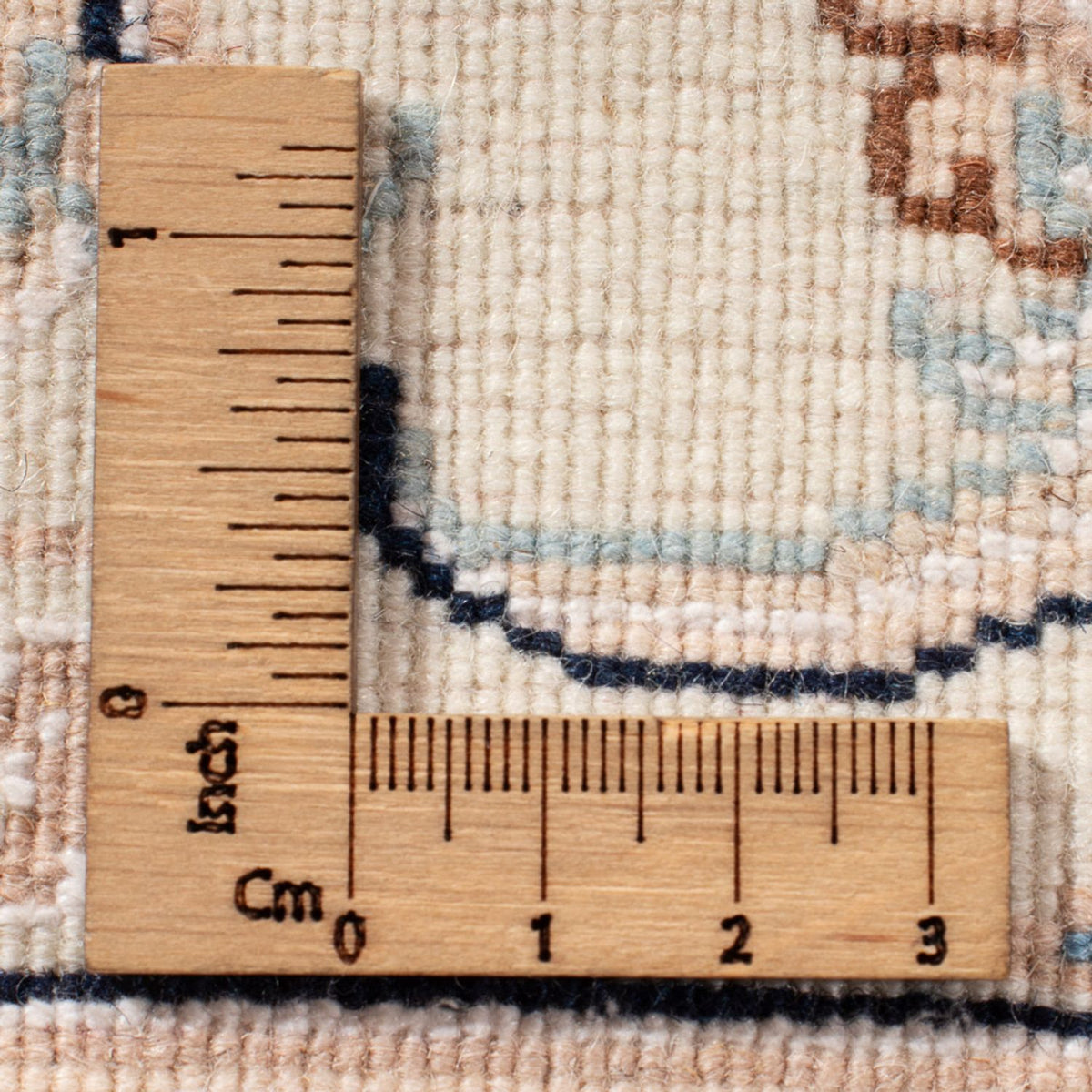 Perzisch tapijt - Nain - Premium - 303 x 247 cm - lichtblauw