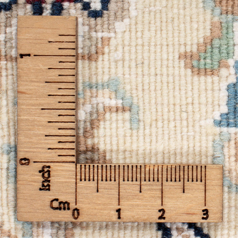 Perzisch tapijt - Nain rond  - 200 x 200 cm - lichtblauw