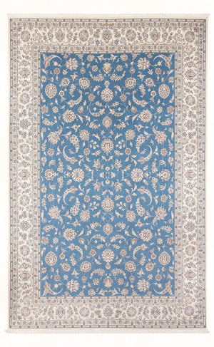 Perzisch tapijt - Nain - Premium - 302 x 200 cm - lichtblauw