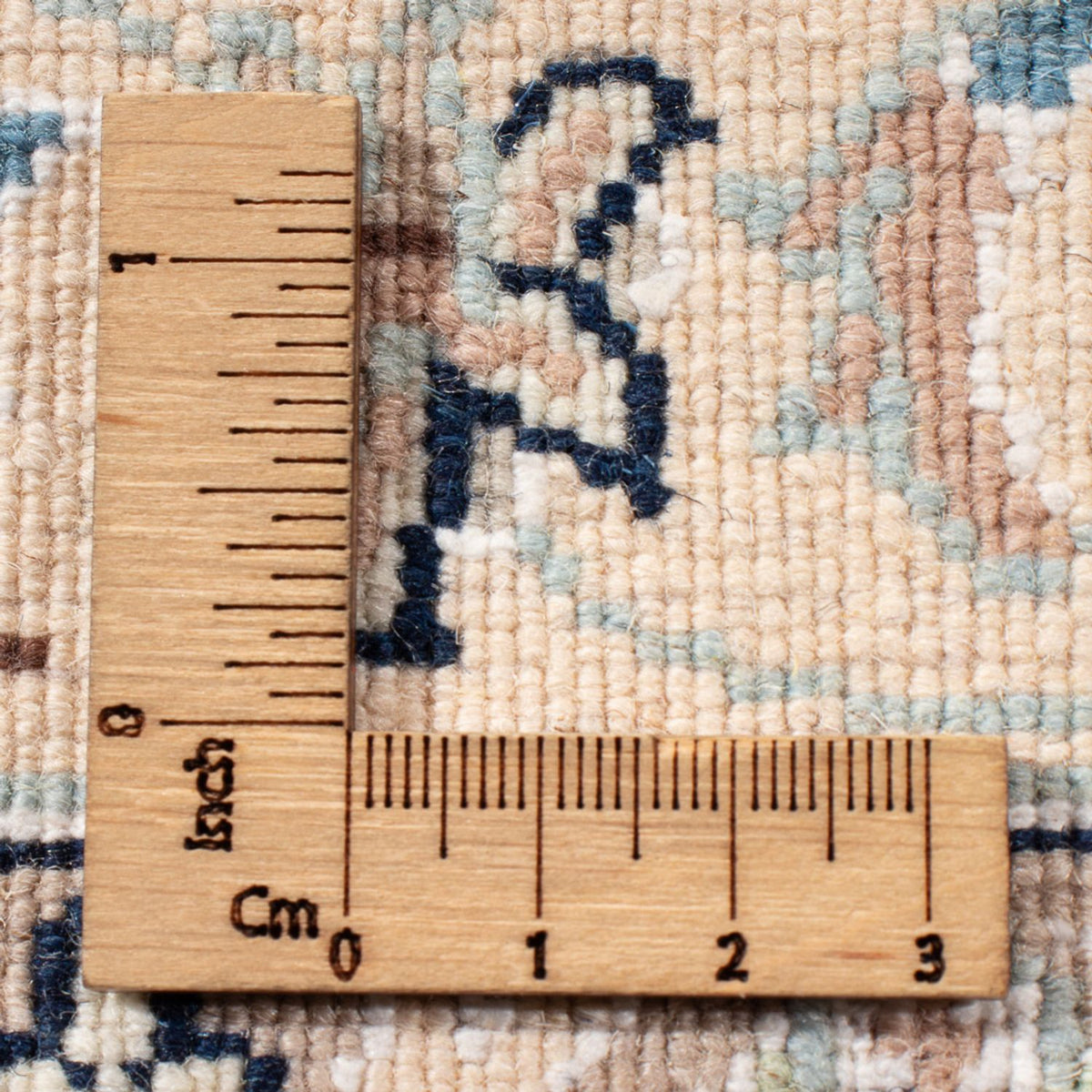 Perzisch tapijt - Nain - Premium - 302 x 200 cm - lichtblauw