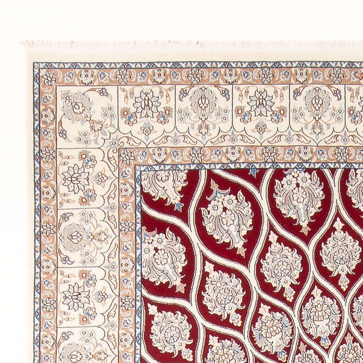 Perzisch tapijt - Nain - Premium - 297 x 196 cm - rood