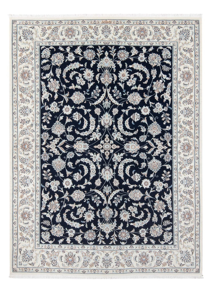 Perzisch tapijt - Nain - Premium - 200 x 149 cm - donkerblauw