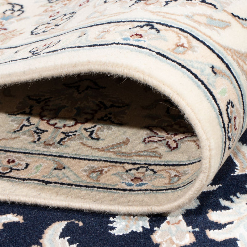 Perzisch tapijt - Nain - Premium - 200 x 149 cm - donkerblauw