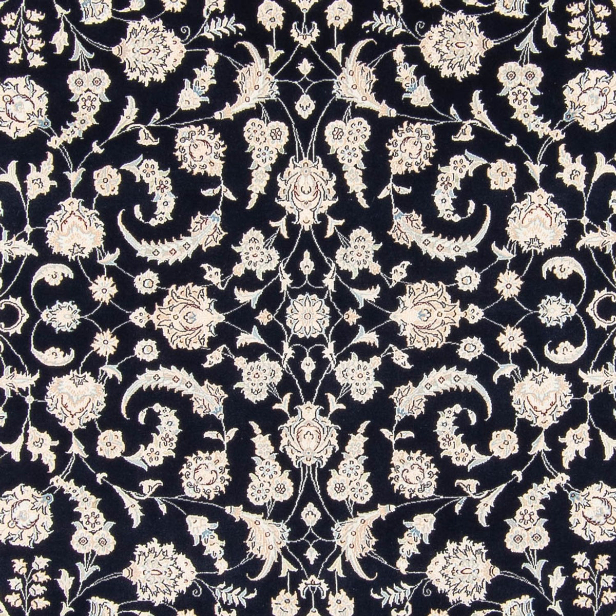 Perzisch tapijt - Nain - 261 x 249 cm - donkerblauw