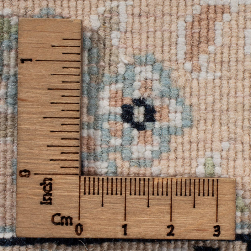 Perzisch tapijt - Nain - 261 x 249 cm - donkerblauw