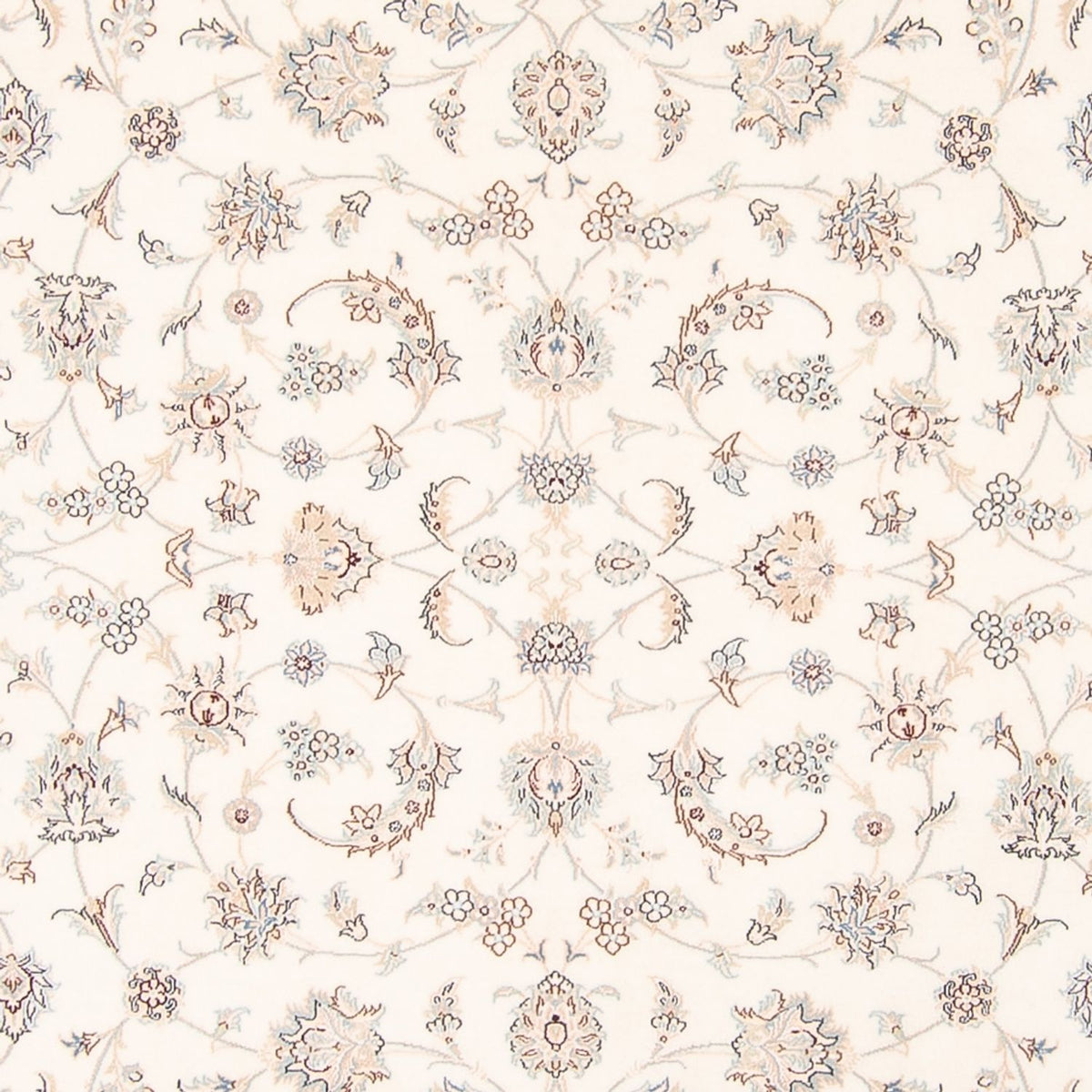 Perzisch tapijt - Nain - 259 x 228 cm - crème