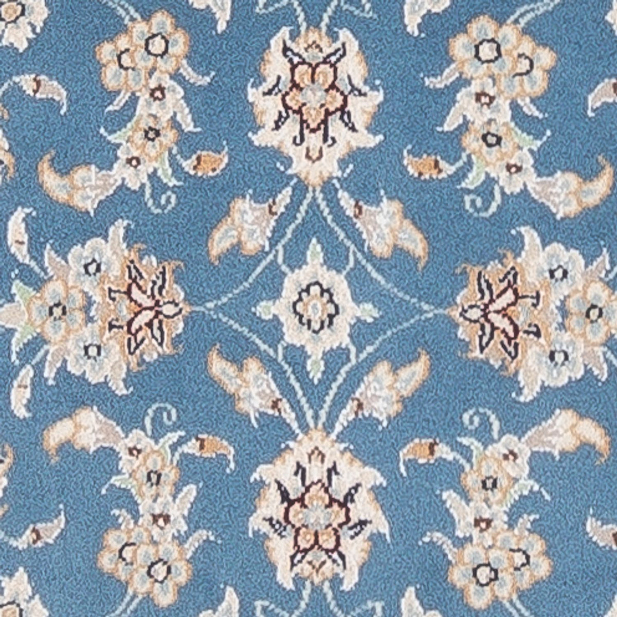 Loper Perzisch tapijt - Nain - Premium - 245 x 82 cm - blauw