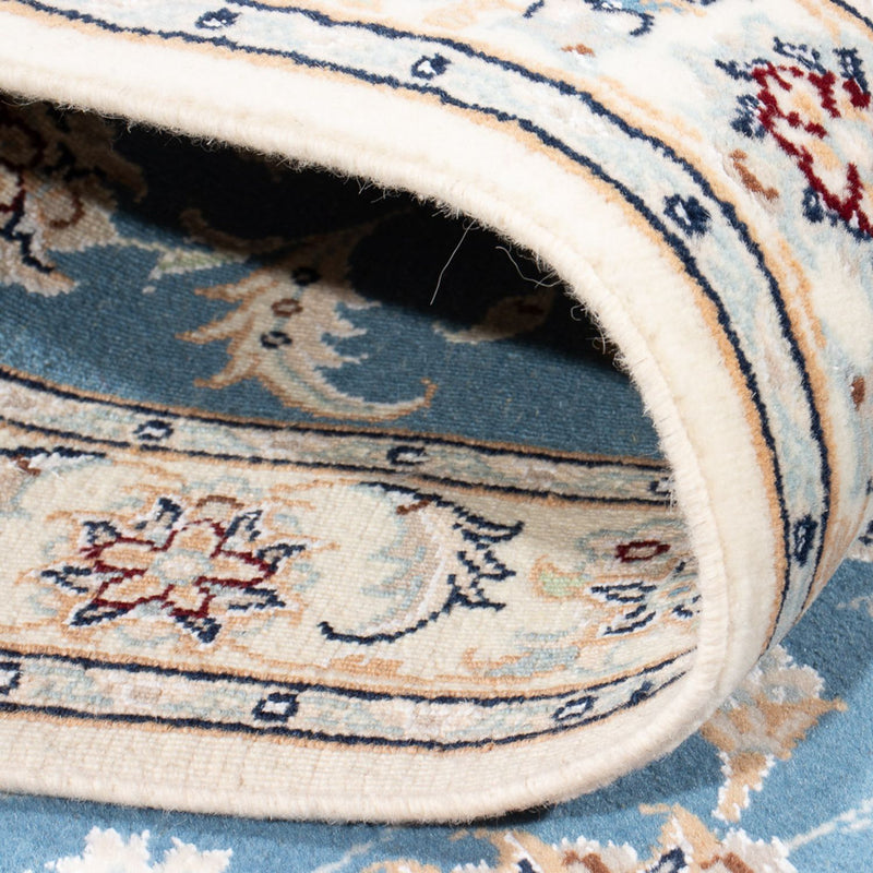 Loper Perzisch tapijt - Nain - Premium - 245 x 82 cm - blauw